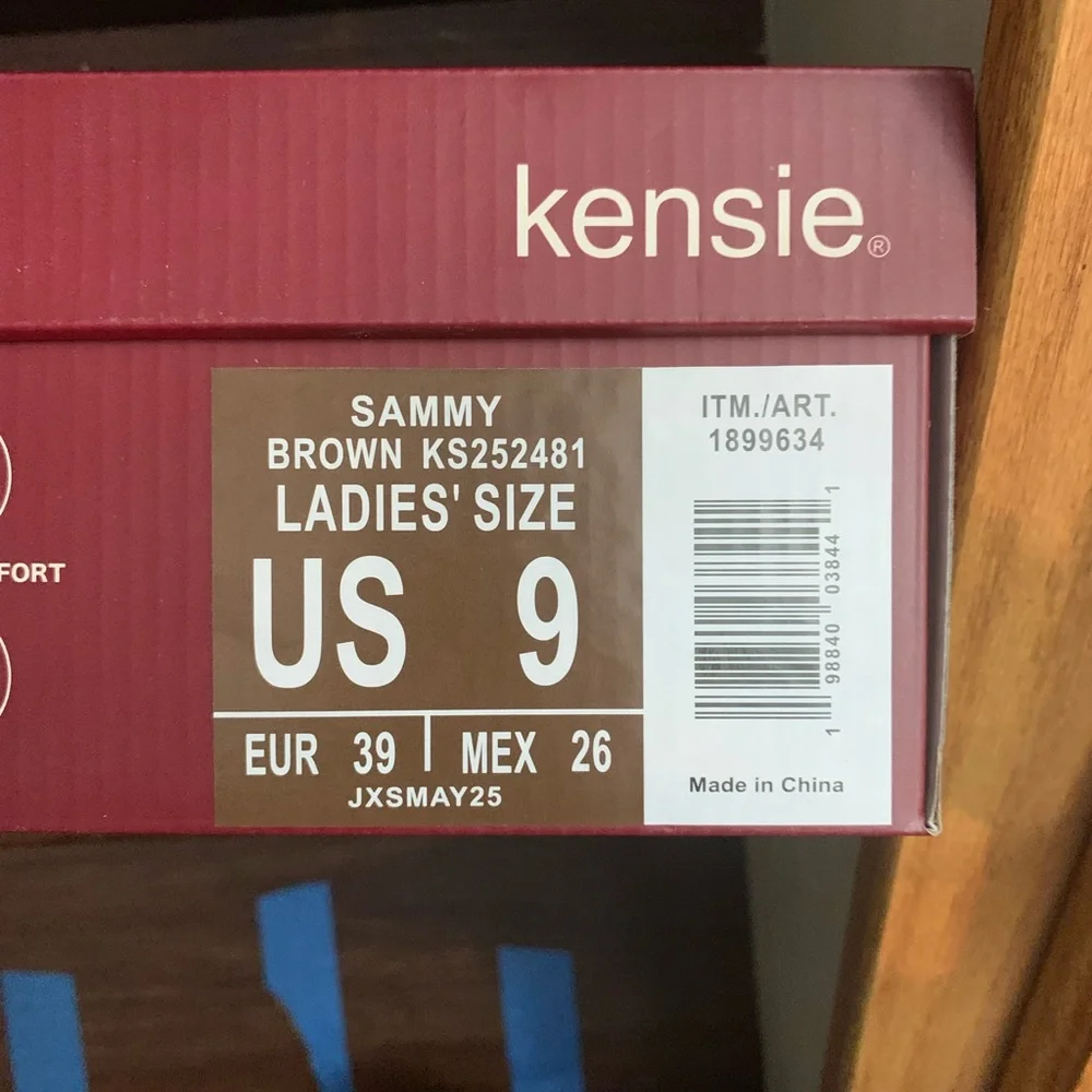 New Kensie Women's Sammy Brown Ankle Boots Bootie Size 9, 10, 7.5, 7, 6.5 - Picture 3 of 15